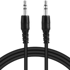 PiBOX India - 3.5mm Aux Audio Cable Male - Male Plug - 3.5mm Male- 1 Meter