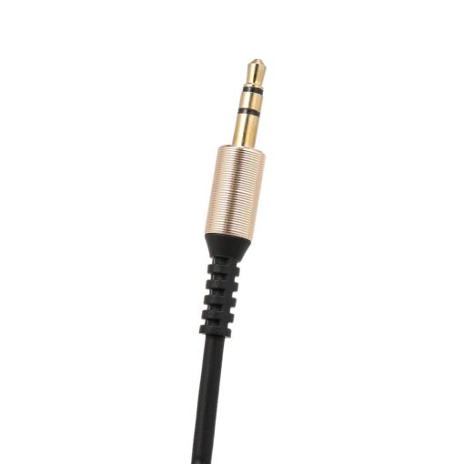PiBOX India - ELBOW SPRING Right-Angle-Head- Premium - 3.5mm Aux Audio Cable Male - Male Plug - 3.5mm Male- 1 Meter - Image 5