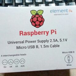Raspberry PI Official Power supply 2.5A 5.1V Power Supply for 3 Model B, UK/EURO/USA/AUS - T5875DV Original